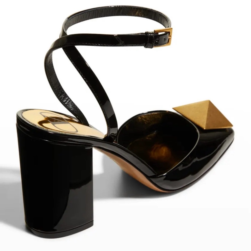 *NWT* Valentino Garavani One Stud 90mm Patent Leather Pumps - Picture 3 of 6